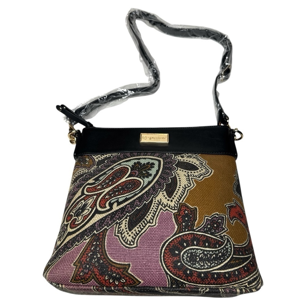 Spartina 449 Cora Hipster Paisley Crossbody Bag NWT - Picture 11 of 15